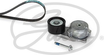 Приводной ремень поликлиновой с роликами (комплект) Gates FleetRunner™ Micro-V® для Volvo  FMX 2010-2026. Артикул K0110PK1340HD