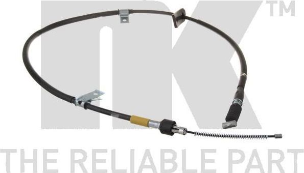 Трос ручника (тросик ручного тормоза) NK. Артикул 905230