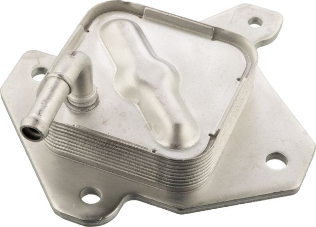 Радиатор масляный (маслоохладитель) для двигателя Febi Bilstein для Toyota Corolla E140, E150 2006-2014. Артикул 107813