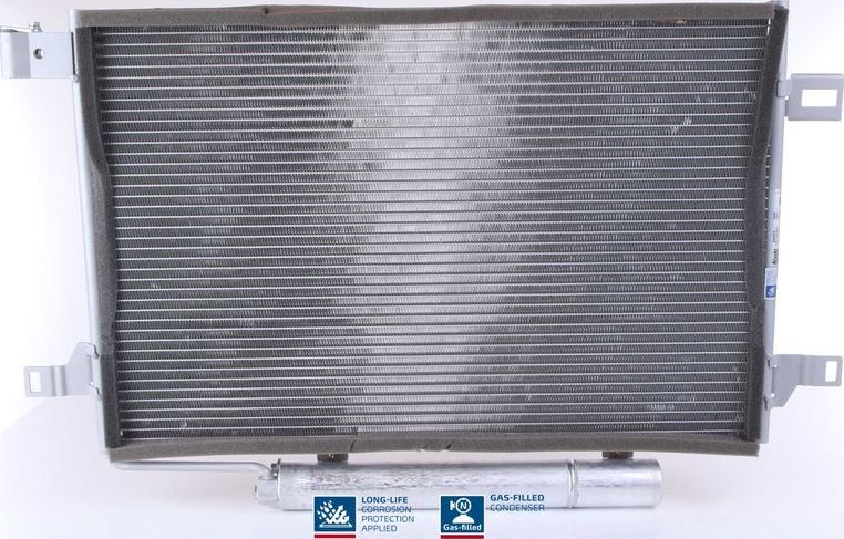 Радиатор кондиционера (конденсатор) Nissens (алюминий). Артикул 940054