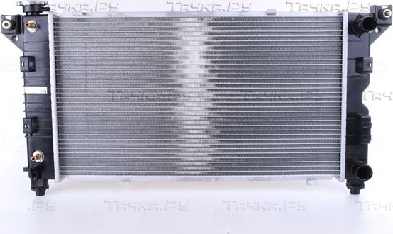 Радиатор охлаждения двигателя Nissens для Dodge Caravan III 1995-2001. Артикул 60984