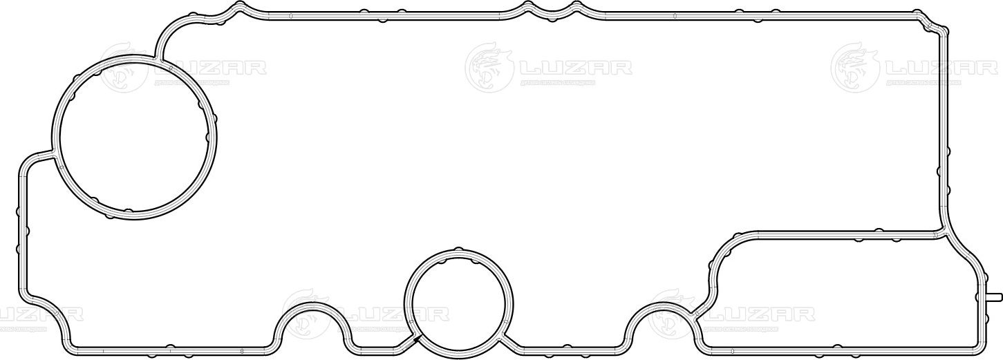 Прокладка клапанной крышки 441724 Luzar. Артикул LES 21008