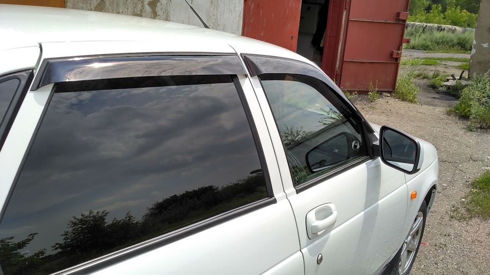 Дефлекторы Cobra Tuning для окон Lada Priora (2170, 2172) седан, хэтчбек 2011-2026. Артикул V0022