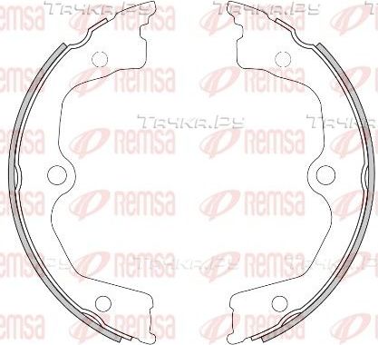 Тормозные колодки Remsa задние для Honda Legend IV 2006-2012. Артикул 4626.00