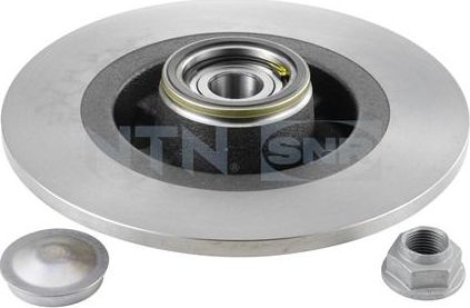 Диск тормозной с интегрированным подшипником NTN / SNR. Артикул KF155.111U