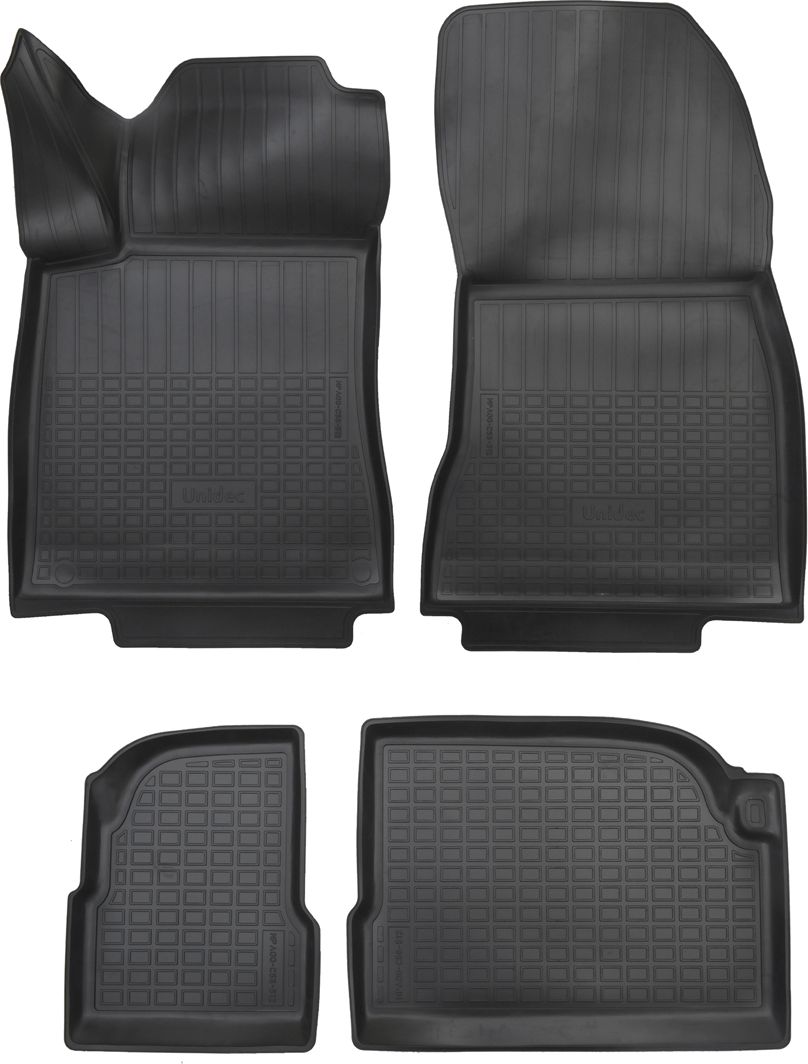 Коврики 3D Норпласт для салона Mercedes-Benz GLB-Класс X247 (3 ряд) 2019-2026. Артикул NPA00-C56-512