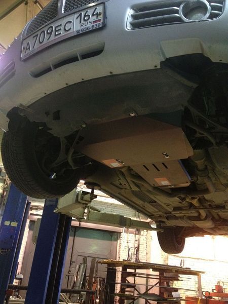 Защита Шериф (2,5 мм) для картера Chrysler 300C I 2004-2010. Артикул 0703