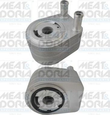 Радиатор масляный (маслоохладитель) для двигателя Meat & Doria. Артикул 95142