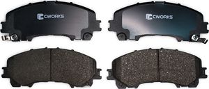 Тормозные колодки Cworks передние для Nissan X-Trail T32 2013-2025. Артикул C11CR0054