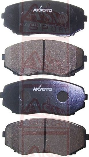 Тормозные колодки Akyoto Packing AKYOTO. Артикул AKD-04101