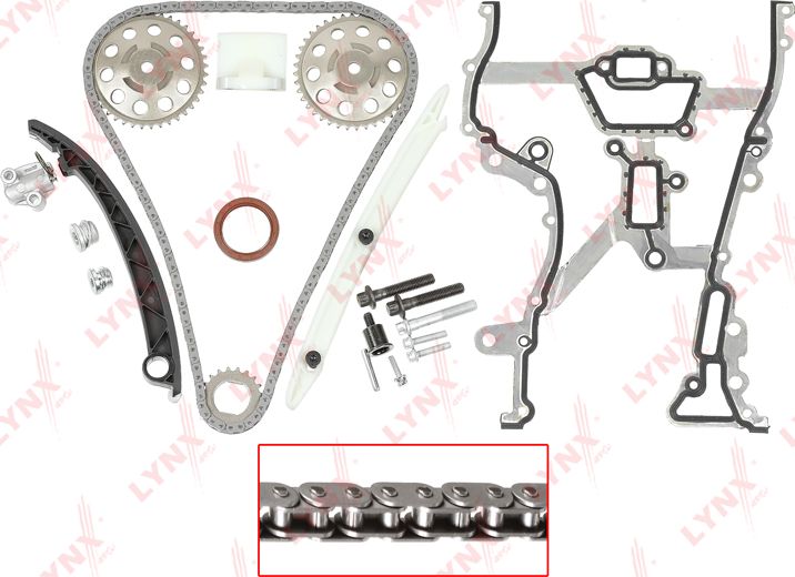 Цепь ГРМ LYNXauto. Артикул TK-0111