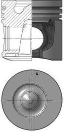 Поршневая группа (в сборе) Kolbenschmidt для Scania G 2008-2015. Артикул 41010961