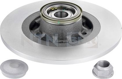 Диск тормозной с интегрированным подшипником NTN / SNR. Артикул KF155.121U