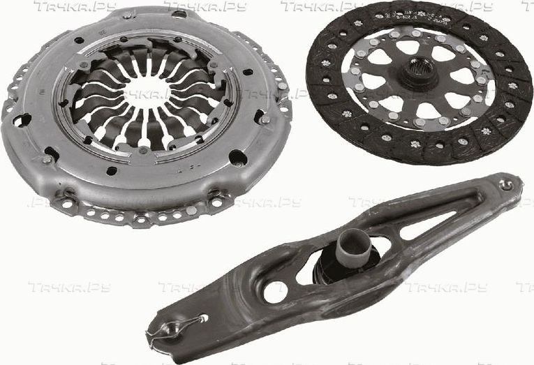Сцепление (комплект) SACHS для MINI Clubman II (F54) 2014-2026. Артикул 3000 950 967