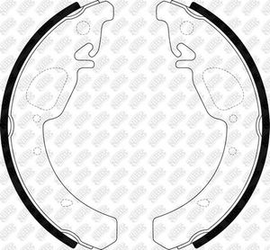 Тормозные колодки NiBK задние для Datsun mi-DO 2014-2026. Артикул FN0670