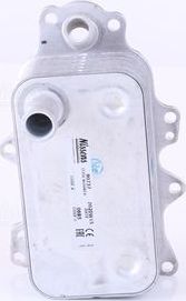 Радиатор масляный (маслоохладитель) для двигателя Nissens (сталь). Артикул 90737