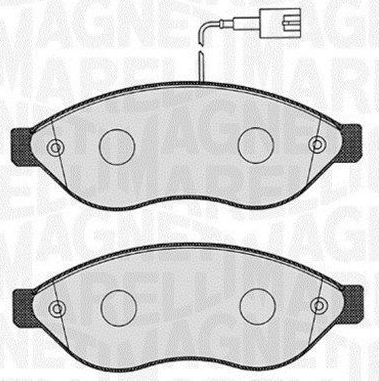 Тормозные колодки Magneti Marelli. Артикул 363916060189