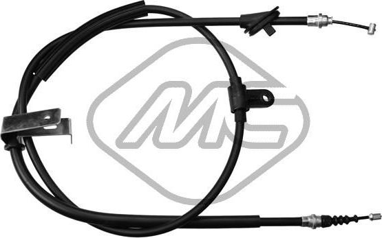 Трос ручника (тросик ручного тормоза) Metalcaucho левый для Alfa Romeo 159 2005-2012. Артикул 80488