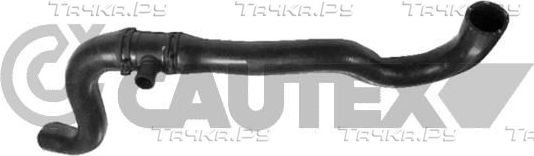Патрубок радиатора (системы охлаждения) Cautex. Артикул 770497