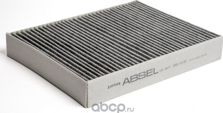 Фильтр салонный угольный (Absel). Артикул LAK28471