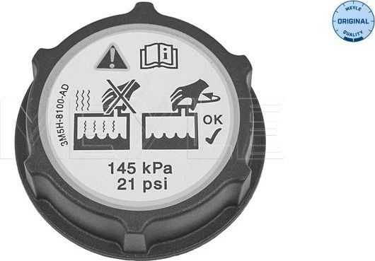 Крышка расширительного бачка FORD/LAND ROVER TRANSIT/FREELANDER 13 Meyle Original. Артикул 714 238 0000