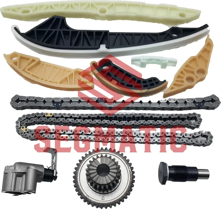 КОМПЛЕКТ ЦЕПИ ГРМ (ЦЕПЬ-2,НАТ-2,УСП-6,ШЕСТ-1)  AUDI A3/A4,SKODA OCTAVI (Segmatic). Артикул SGPS8002