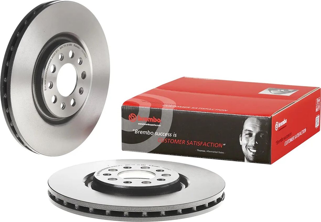 Тормозной диск Brembo PRIME LINE - UV Coated. Артикул 09.9365.21