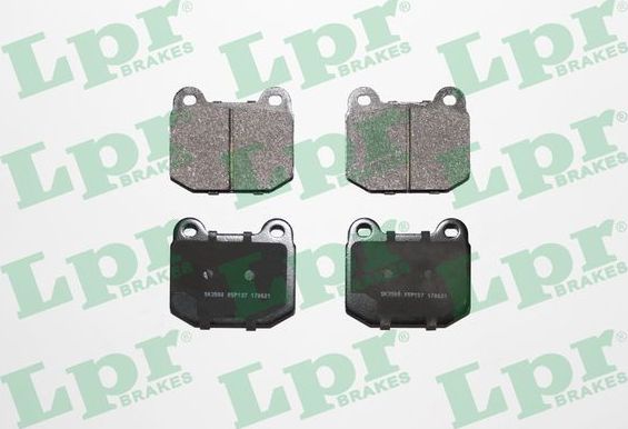 Тормозные колодки LPR передние для Lotus Esprit I 1981-1987. Артикул 05P137