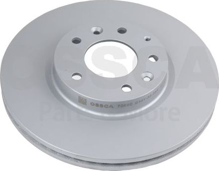 Тормозной диск OSSCA для FAW Besturn B70 2014-2014. Артикул 70660