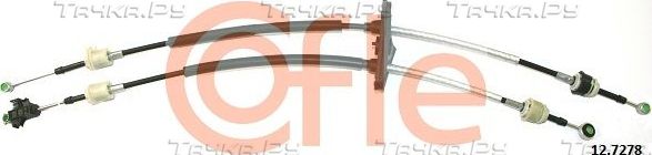 Трос переключения передач КПП Cofle для Fiat Ducato III 2006-2026. Артикул 92.12.7278