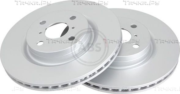 Тормозной диск ABS передний для Toyota Yaris III 2013-2014. Артикул 18542