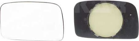 Зеркальное стекло бокового зеркала Alkar левое для Volkswagen Jetta II 1987-1992. Артикул 6464120
