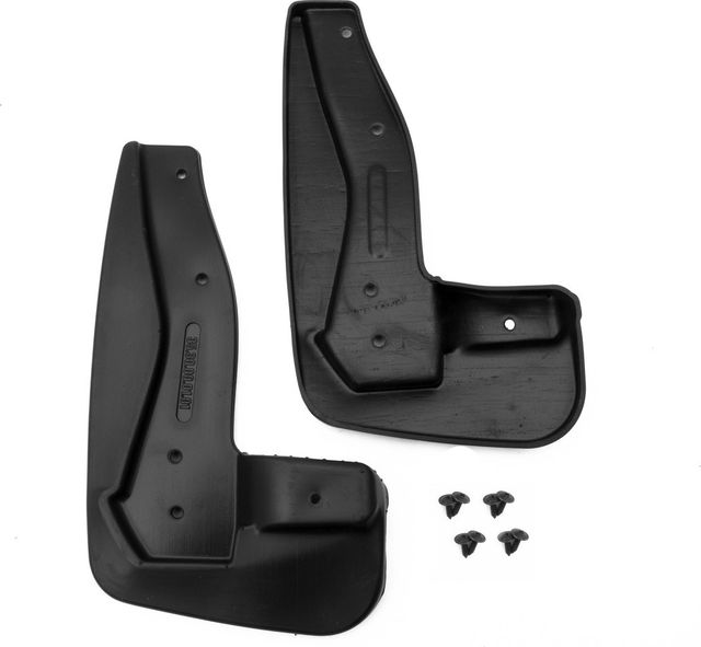 Брызговики Autofamily передняя пара для Mitsubishi Pajero Sport III 2016-2026. Артикул NLFD.35.30.F13