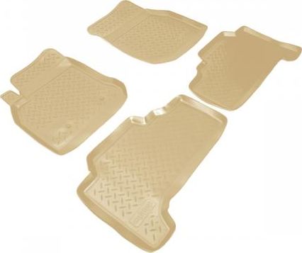 Коврики Норпласт для салона Lexus LX470 1998-2007. БЕЖЕВЫЕ. Артикул NPL-Po-88-39Beige