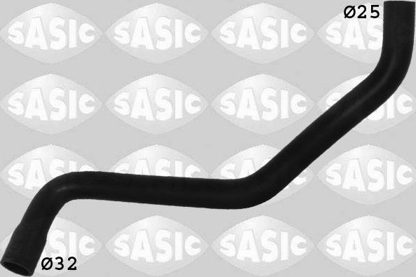 Патрубок радиатора (системы охлаждения) Sasic. Артикул 3400116