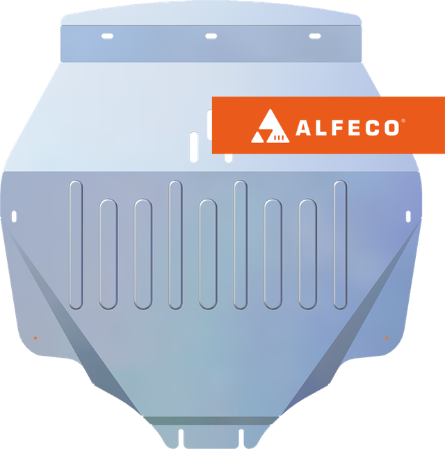 Защита алюминиевая Alfeco для картера и КПП Acura MDX III 2013-2020. Артикул ALF.51.01al