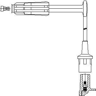 Высоковольтные провода (провода зажигания) Bremi для Mercedes-Benz V-Класс I (W638) 1996-2003. Артикул 166/33