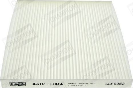 Салонный фильтр Champion для Toyota Avensis II 2003-2008. Артикул CCF0052