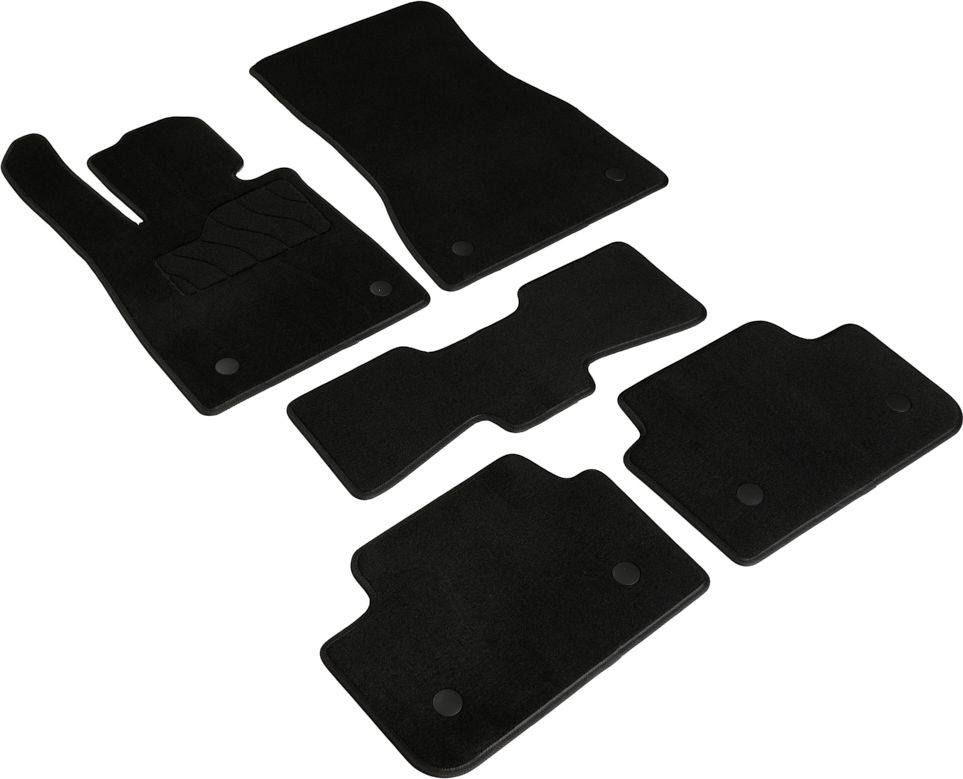 Коврики ворсовые Seintex Lux для салона BMW 5 G60, G61, G68 2023-2026. Артикул 318112