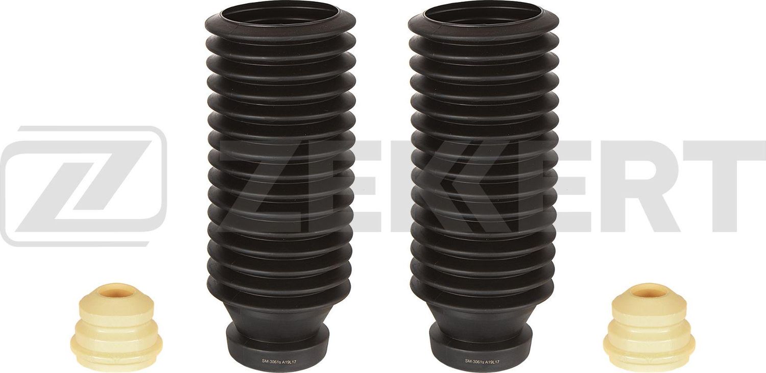 Комплект отбойников и пыльников амортизаторов (стоек) Zekkert (Полиуретан). Артикул SM-3061S