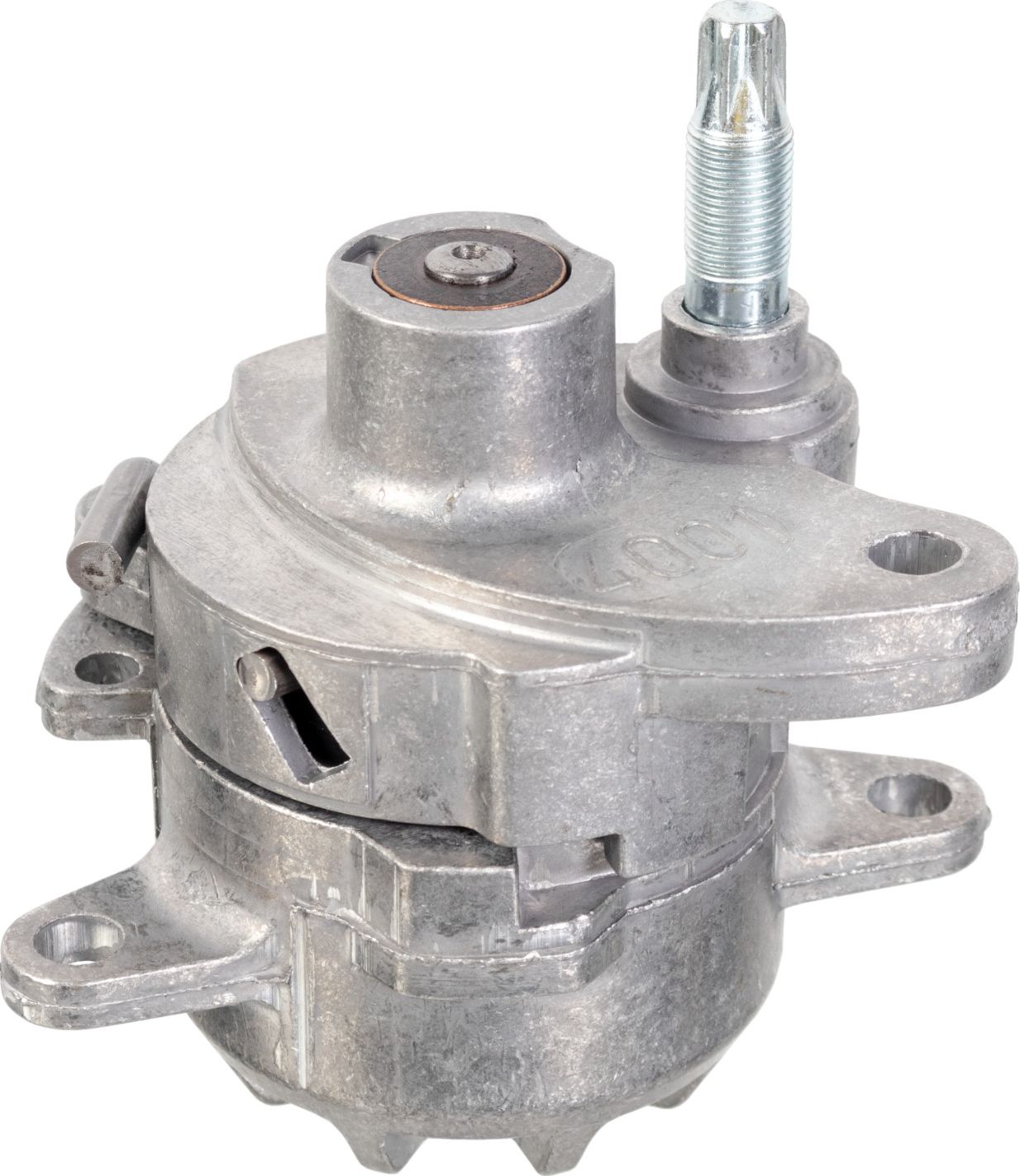 Натяжной ролик (натяжитель) приводного клинового зубчатого ремня Febi Bilstein (алюминий). Артикул 04001