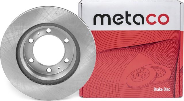 Диск тормозной передний вентилируемый (Metaco). Артикул 3050370
