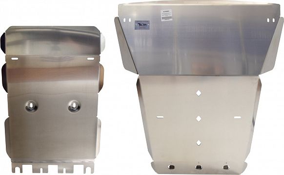 Защита алюминиевая АВС-Дизайн для картера Volkswagen Amarok I 2010-2016. Артикул 26.06ABC