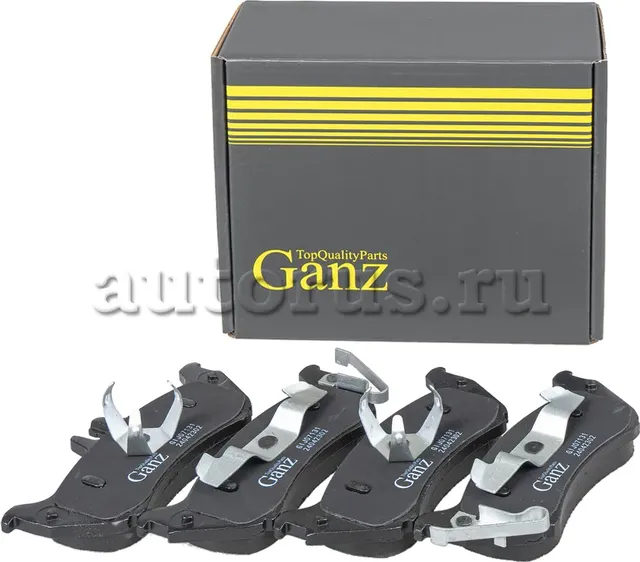 Колодки задние (Ganz). Артикул GIJ07131
