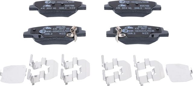 Тормозные колодки ATE. Артикул 13.0460-5786.2