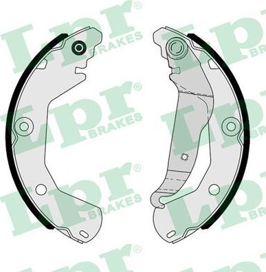 Тормозные колодки LPR. Артикул 01163