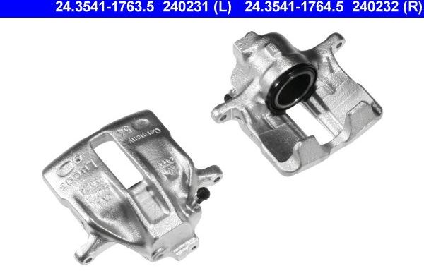 Тормозной суппорт ATE передний правый для SEAT Exeo 2009-2013. Артикул 24.3541-1764.5