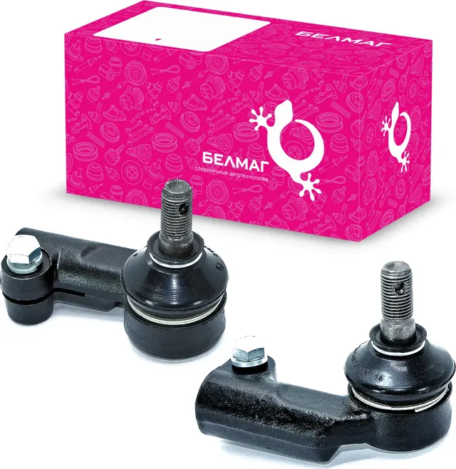 Наконечники рулевые левый+правый Оригинал 3106 (21100-3414056/3414057) (Belmag). Артикул BM3106