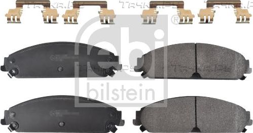 Тормозные колодки Febi Bilstein передние для Chrysler 300C II 2011-2026. Артикул 116112