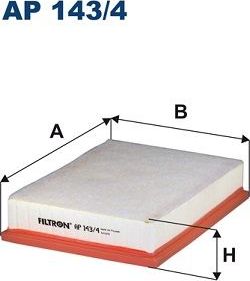 Воздушный фильтр Filtron. Артикул AP 143/4